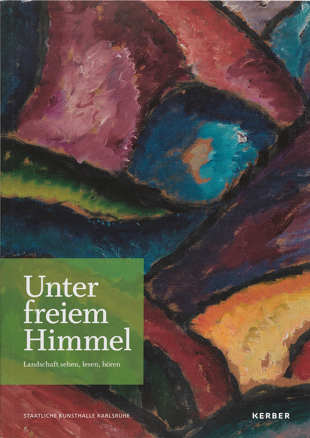 Cover der Publikation zur Ausstellung Unter freiem Himmel in der Kunsthalle Karlsruhe