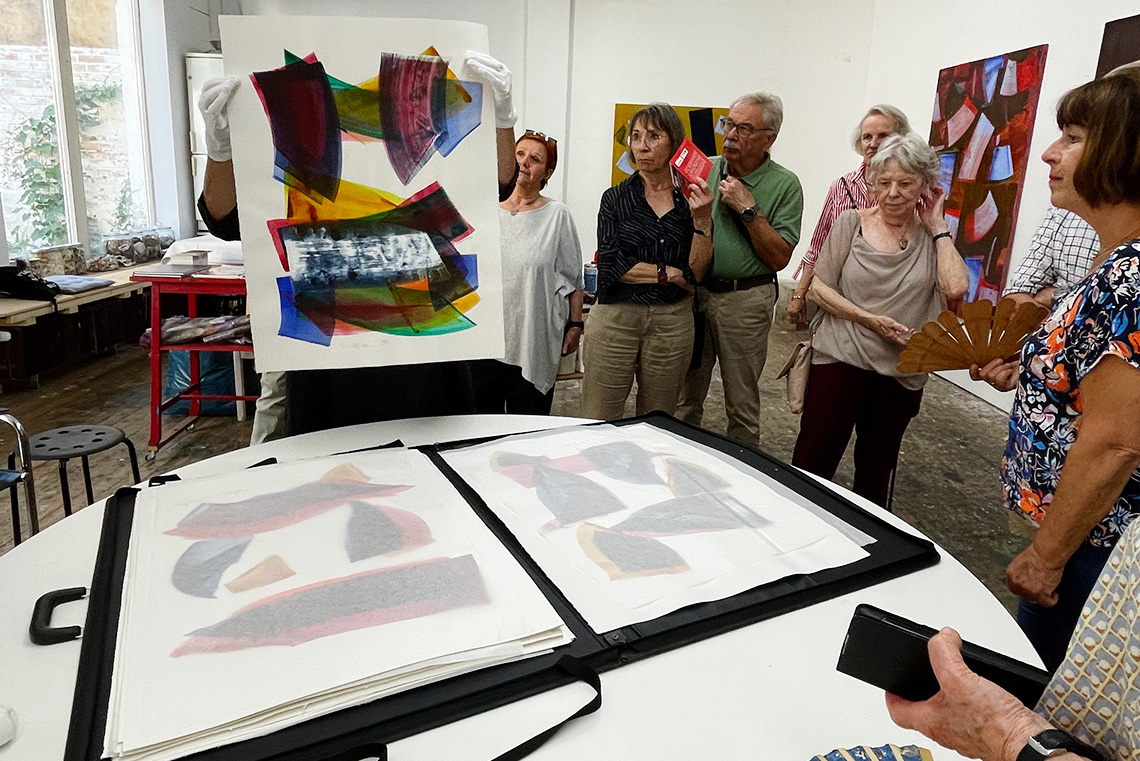 Atelierbesuch Gunter Wessmann